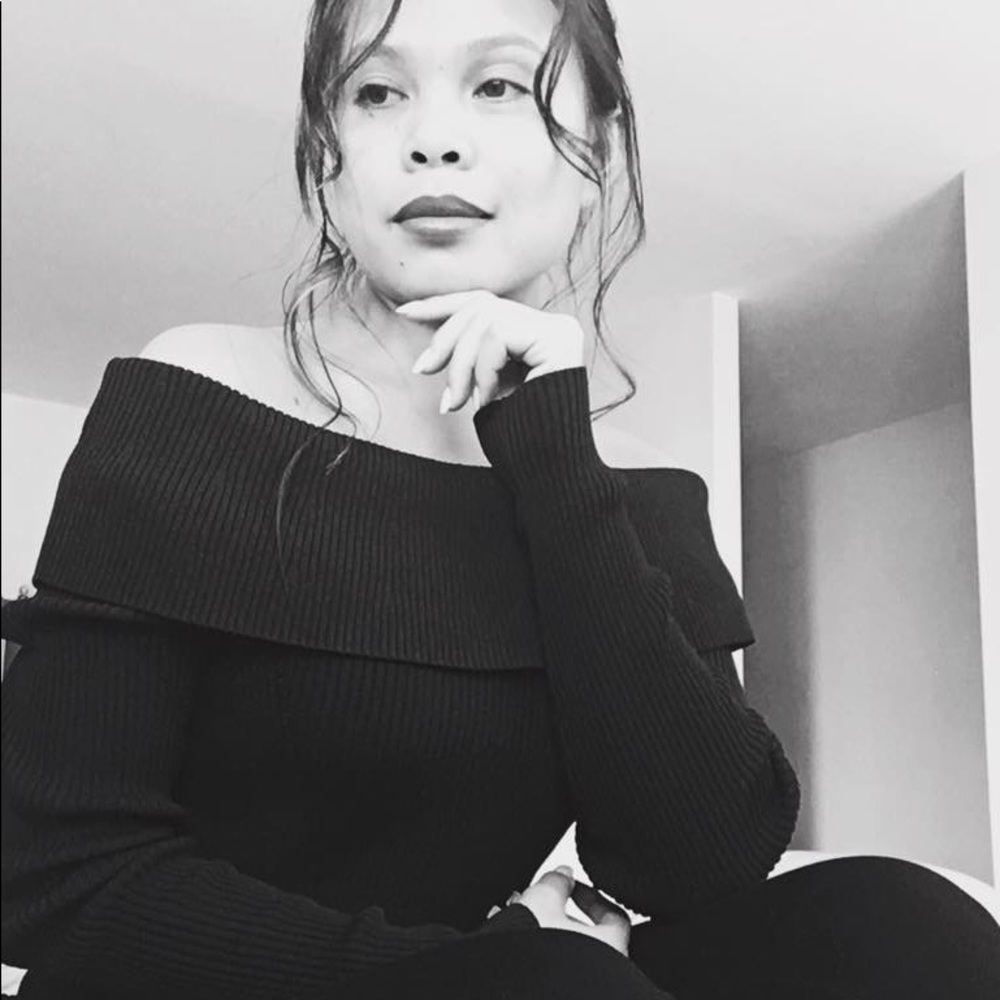 Off Shoulder Sweater